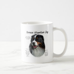 Bernese Mountain Dog History; All About Berners Coffee Mug