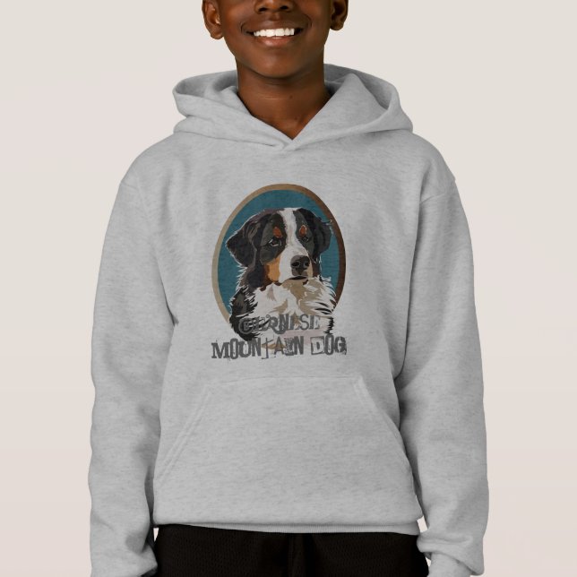 Bernese Mountain Dog Hoodie (Front)