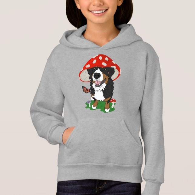 Bernese Mountain Dog Hoodie (Front)