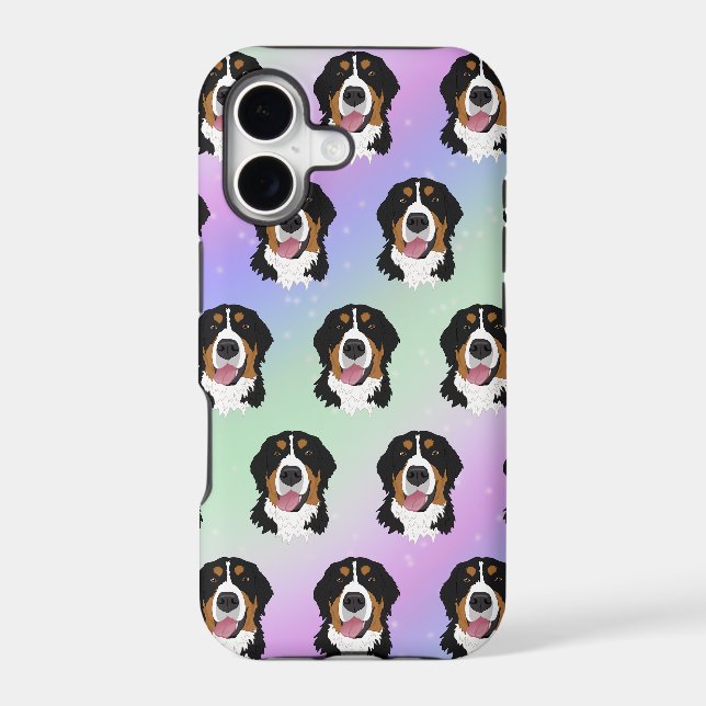 Bernese Mountain Dog Iphone Case (Back)