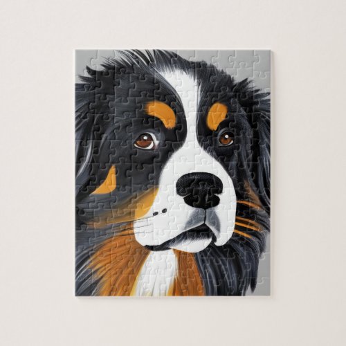 Bernese Mountain Dog Jigsaw Puzzle