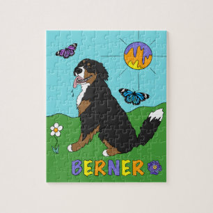 Bernese Mountain Dog Jigsaw Puzzle