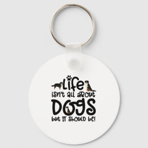 Bernese Mountain Dog Keychain