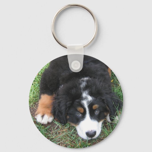 Bernese Mountain Dog Keychain (Front)