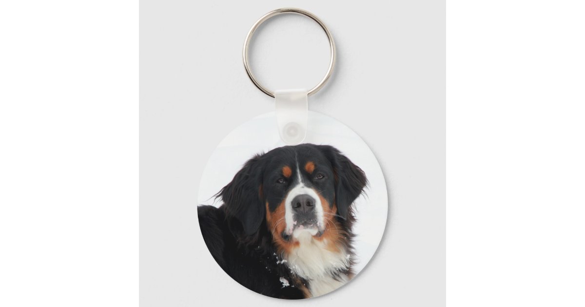 Bernese mountain dog Keychain