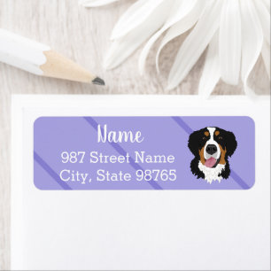 Bernese Mountain Dog Label