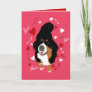 Bernese Mountain Dog Love Card