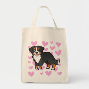Bernese Mountain Dog Love Tote Bag