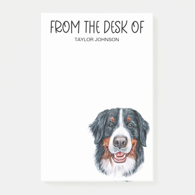 Bernese Mountain Dog Lover Notes (Front)