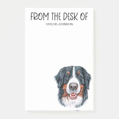 Bernese Mountain Dog Lover Post_it Notes