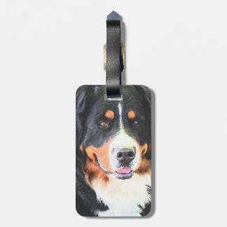 Bernese Mountain Dog Luggage Tag