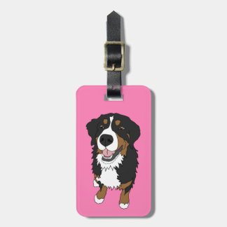 Bernese Mountain Dog Luggage Tag