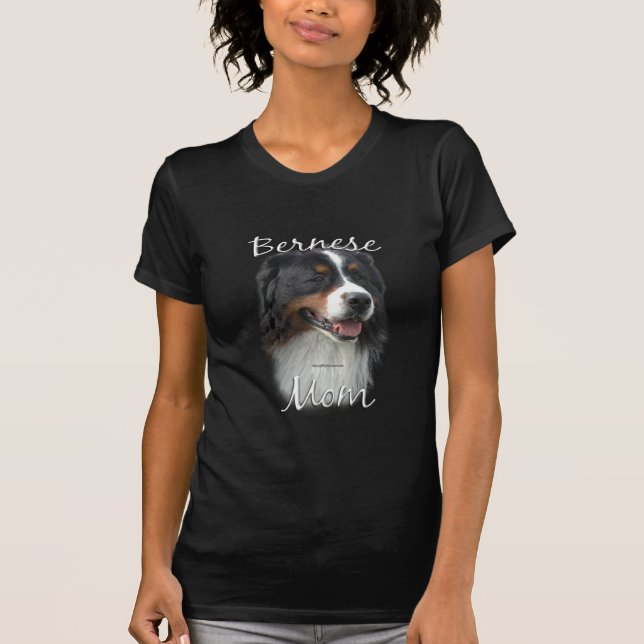 Bernese Mountain Dog Mom 2 T-Shirt (Front)