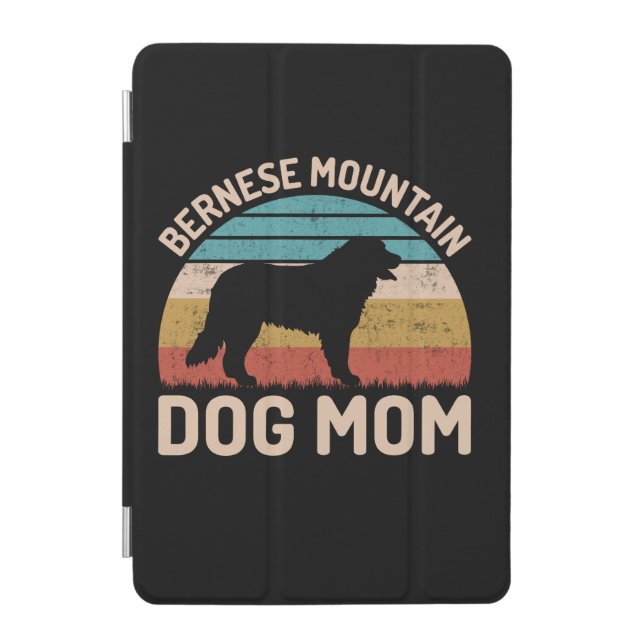 Bernese Mountain Dog Mom, Bernese Dog Mom iPad Mini Cover (Front)