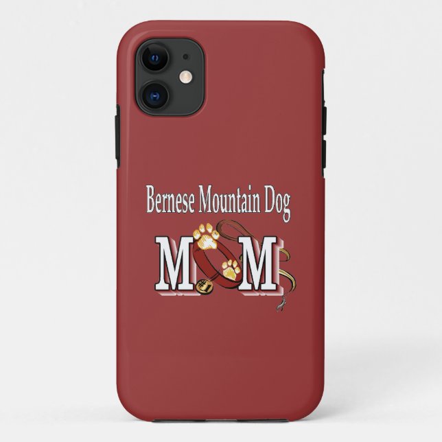 Bernese Mountain Dog MOM Case-Mate iPhone Case (Back)