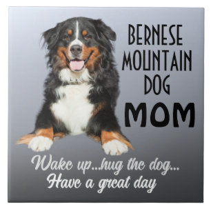 Bernese Mountain Dog Mom Ceramic Tile