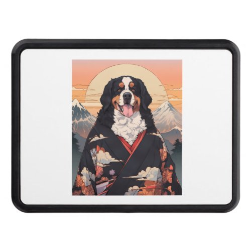 Bernese Mountain Dog Mount Fuji Hitch Cover