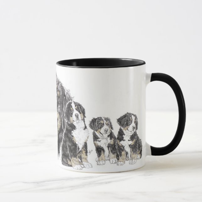 Bernese Mountain Dog Mug (Right)