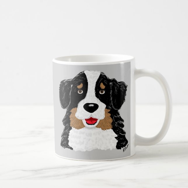Bernese Mountain Dog Mug (Right)