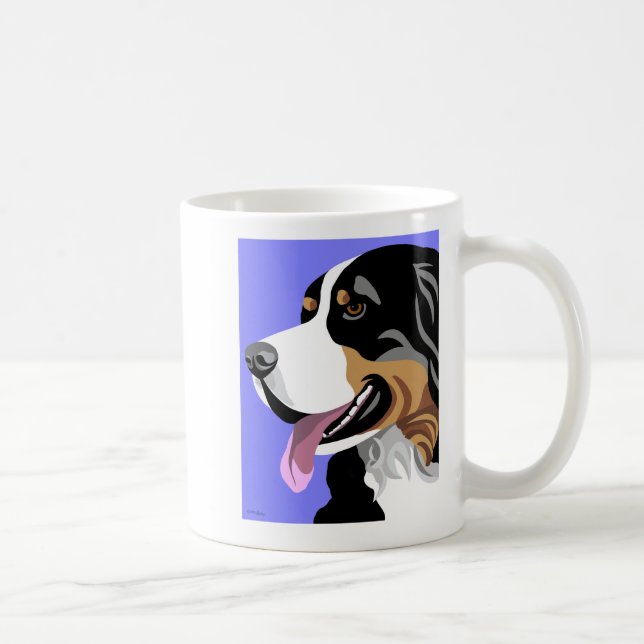 Bernese Mountain Dog Mugs (Right)