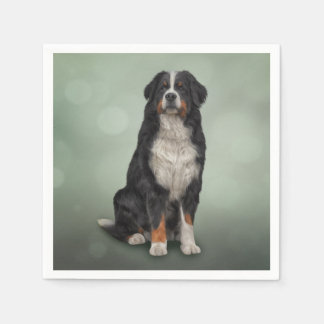 Bernese Mountain Dog Napkins