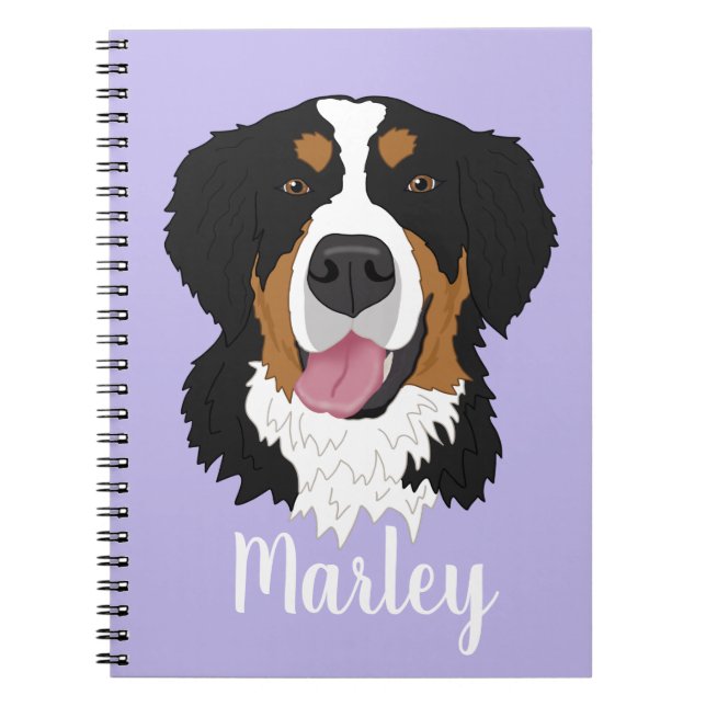 Bernese Mountain Dog Notebook (Front)