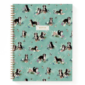 BERNESE MOUNTAIN DOG NOTEBOOK