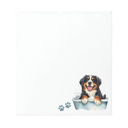 Bernese Mountain Dog Notepad