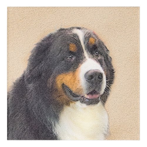 Bernese Mountain Dog Painting _ Original Dog Art