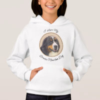 Bernese Mountain Dog Painting - Original Dog Art