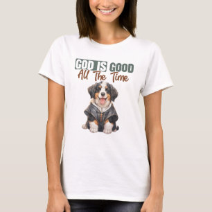 Bernese Mountain Dog Pastor God Is Good T-Shirt