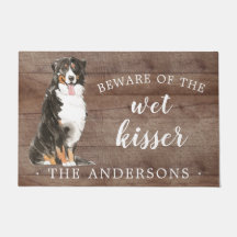 Bernese Mountain Dog Doormats Welcome Mats Zazzle