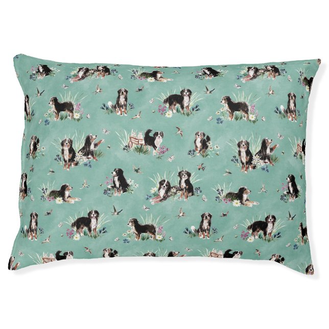 BERNESE MOUNTAIN DOG PET BED (Front)