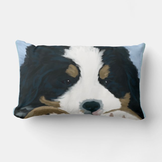 Bernese Mountain dog pillow (Front)