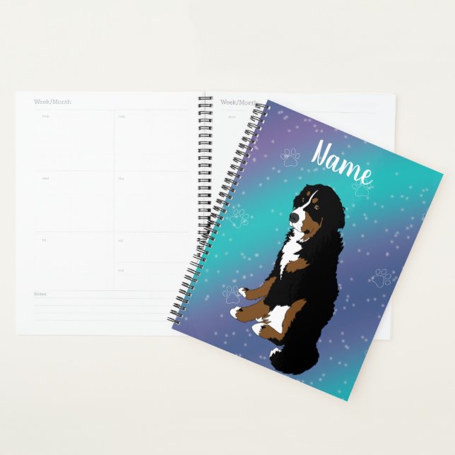Bernese Mountain Dog Planner (Display)
