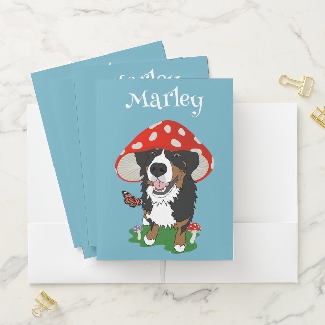 Bernese Mountain Dog  Pocket Folder (In Situ)