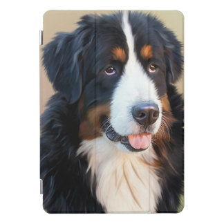 Bernese Mountain Dog Portrait iPad Pro Cover