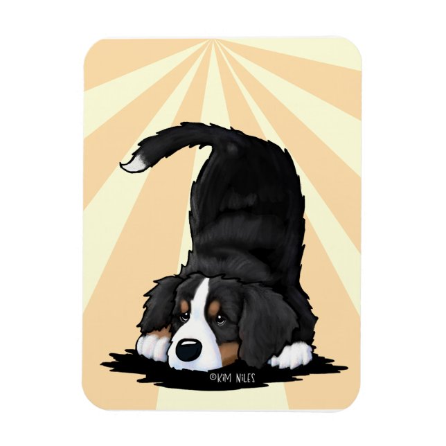 Bernese Mountain Dog Puppy  Magnet (Vertical)