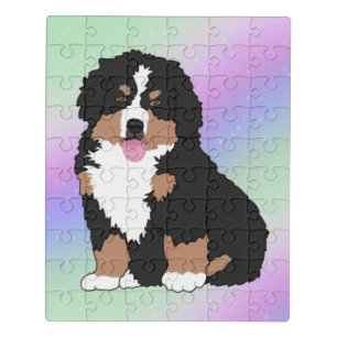 Bernese Mountain Dog Puppy Puzzle
