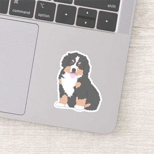 Bernese Mountain Dog Puppy Sticker