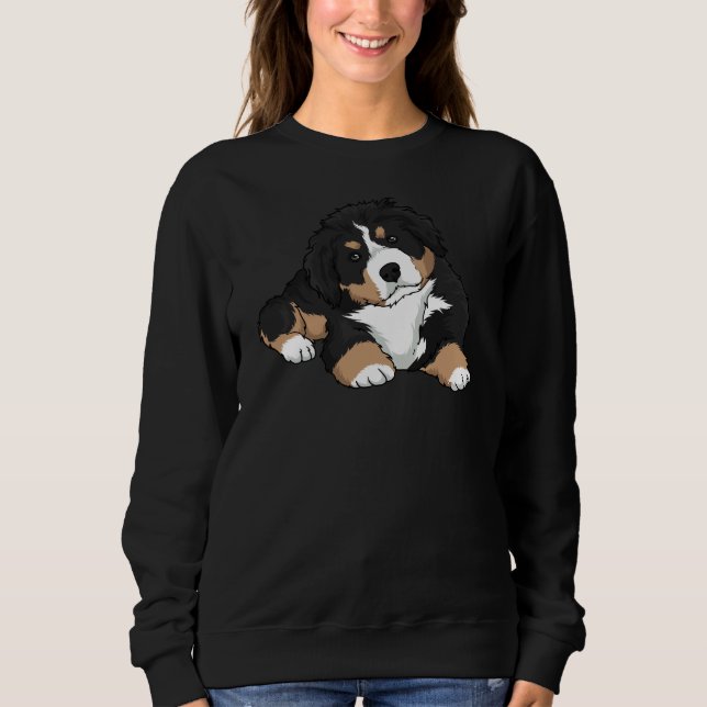 Bernese Mountain Dog Puppy Sweatshirt (Front)