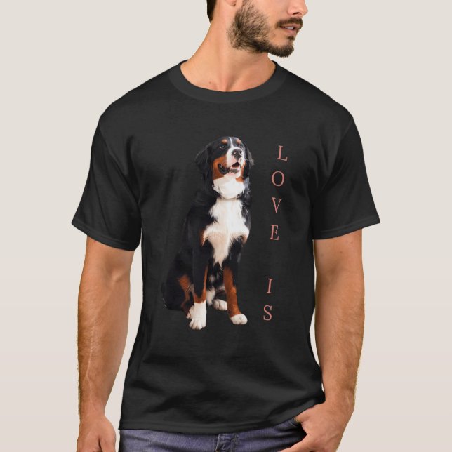 Bernese Mountain Dog Shirt Women Men Kids Dog Mom  (Front)