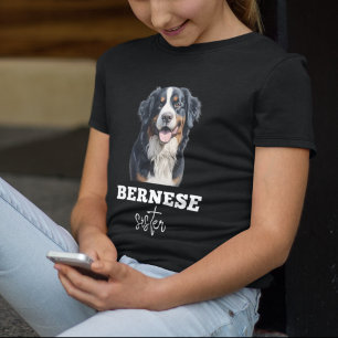 Bernese Mountain Dog Sister Face Berner Lover Gift T-Shirt