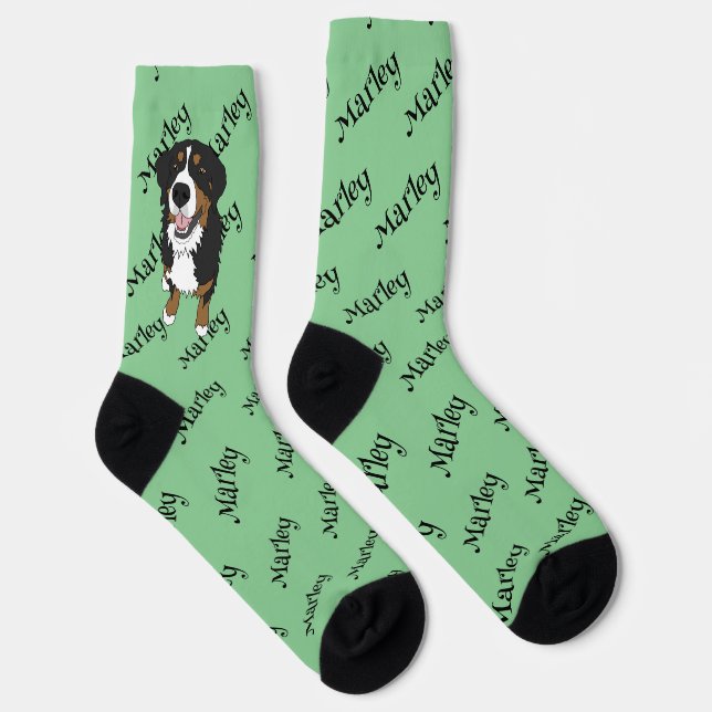 Bernese Mountain Dog  Socks (Right)