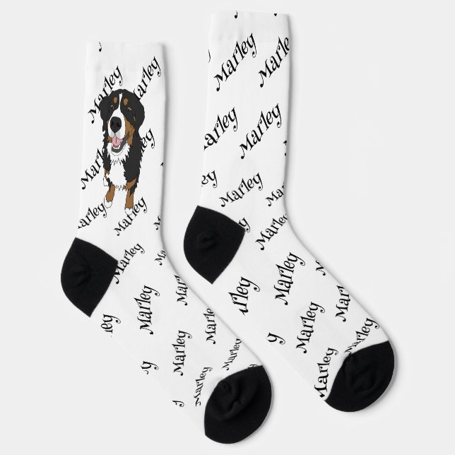 Bernese Mountain Dog  Socks (Right)