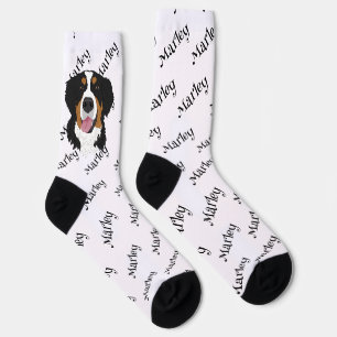 Bernese Mountain Dog Socks