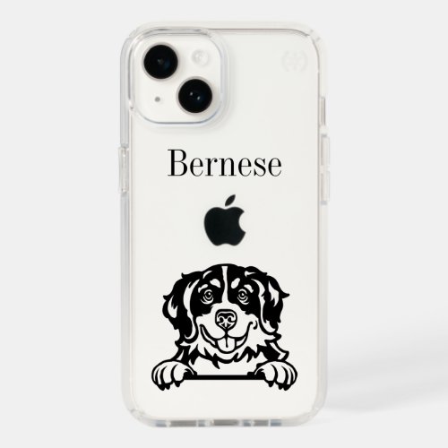 Bernese Mountain Dog Speck iPhone 14 Case