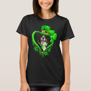 Bernese Mountain Dog St Patricks Day Lover Irish S T-Shirt