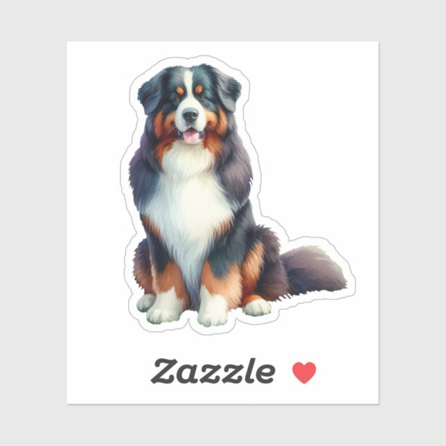 Bernese Mountain Dog Sticker (Sheet)