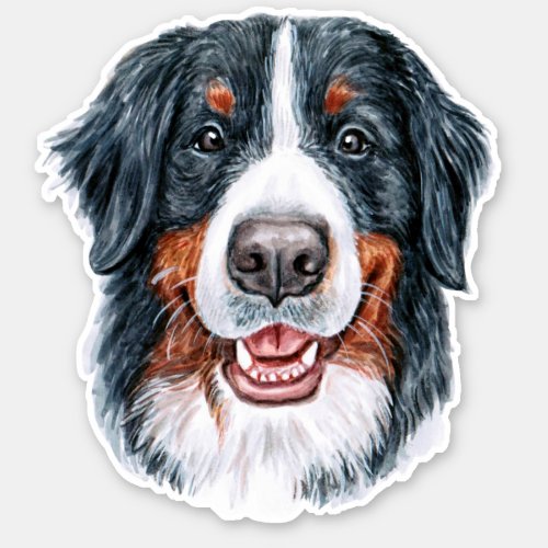 Bernese Mountain Dog  Sticker